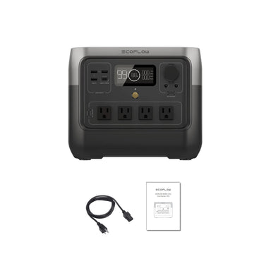 EcoFlow RIVER 2 Pro 700 Portable Power Station with inclusions 