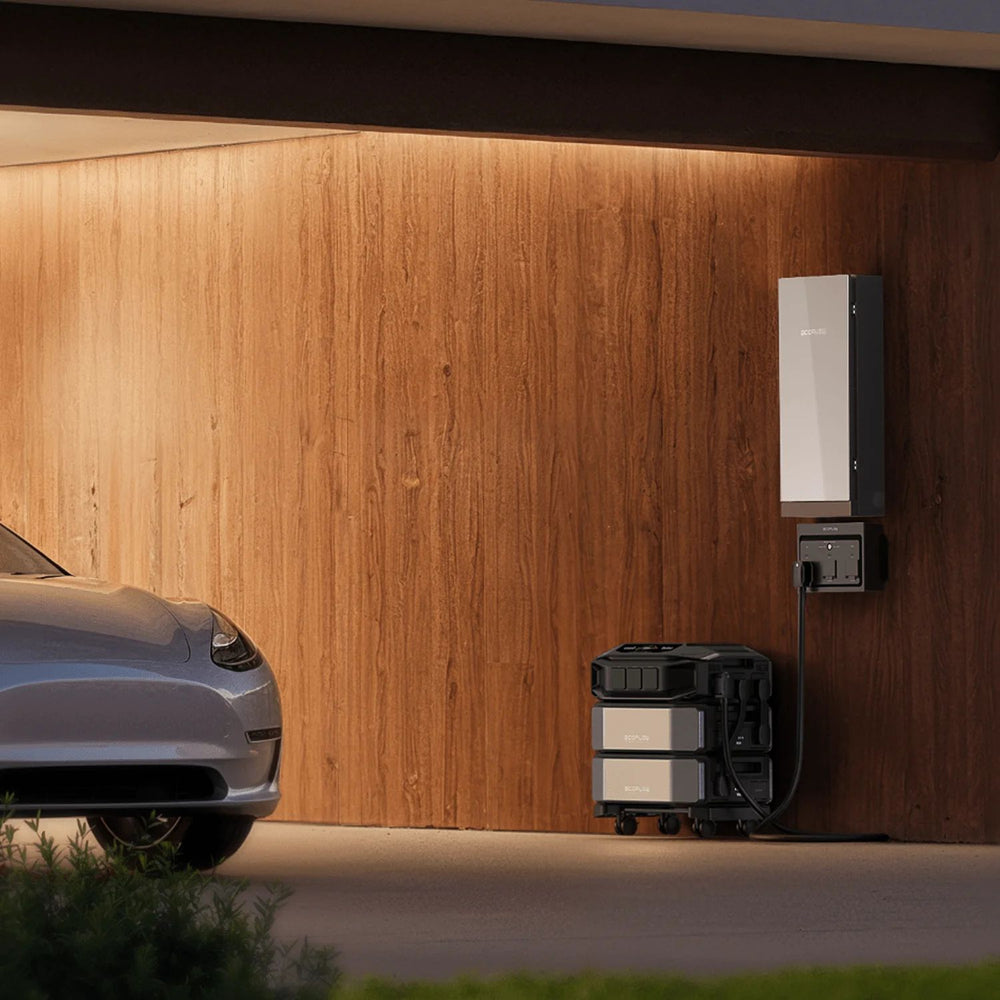 EcoFlow Smart Gateway outside the house