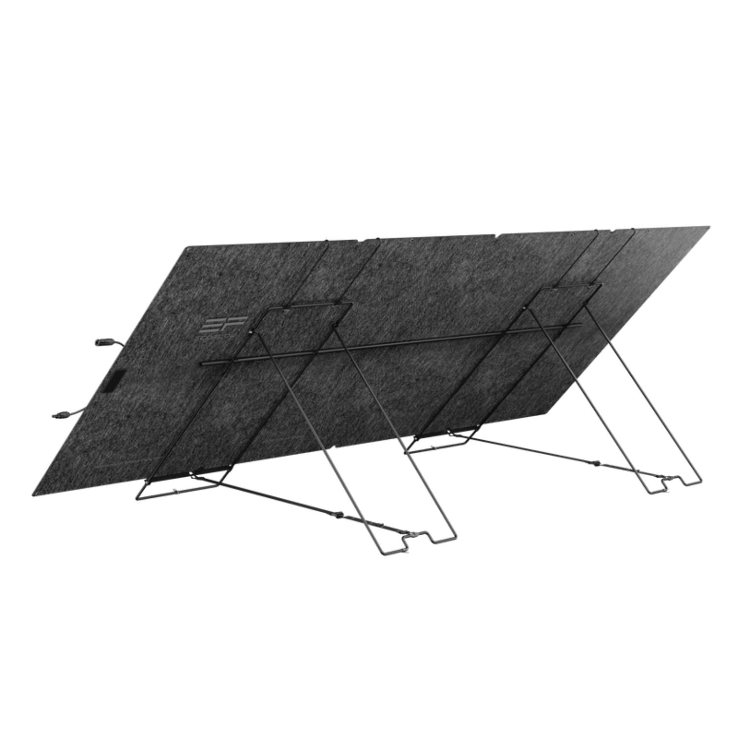 EcoFlow Solar Panel Foldable Bracket Back Right Side View