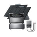 EcoFlow TITAN 5000 Classic Whole-Home Battery Backup with one Battery, Smart Home Panel 10 (120V) and two EcoFlow 400W Portable Solar Panels | 800W