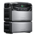 EcoFlow TITAN 5000 Plus stacked on one TITAN Battery 5kWh expansion battery