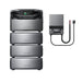 EcoFlow TITAN 5000 Whole-Home Battery Backup with three batteries and a Smart Home Panel 10 (240V)
