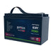 Epoch Batteries 12V 172Ah (2.20kWh) Dual Purpose Essential Series Left View