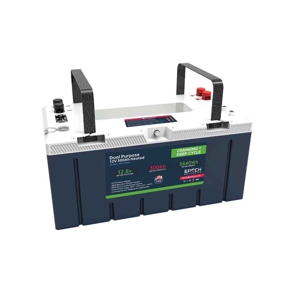 Epoch Batteries 12V 300Ah (3.84kWh) Pro Series right view