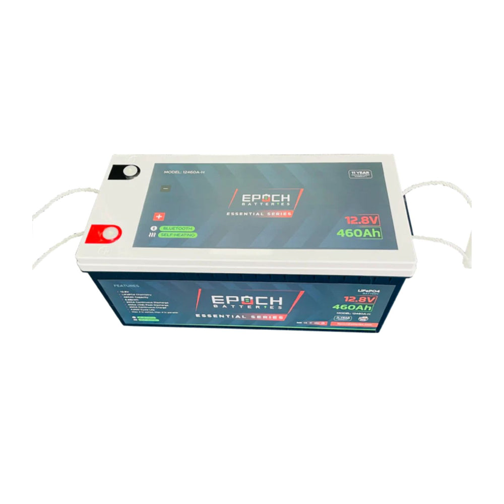 Epoch Batteries 12V 460Ah (5.89kWh) Essential Series top view 