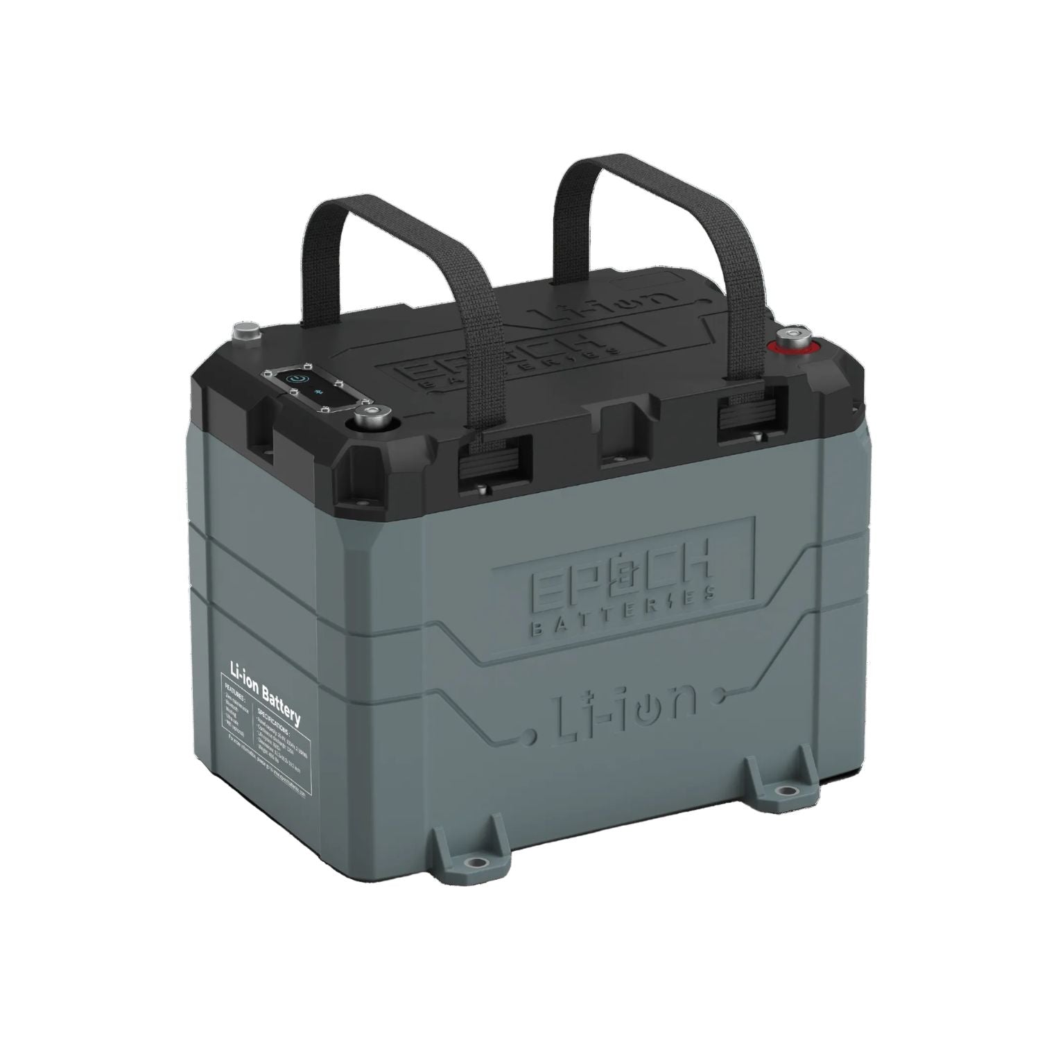 Epoch Batteries 24V 100Ah (2.56kWh) LiFePO4 Lithium Battery