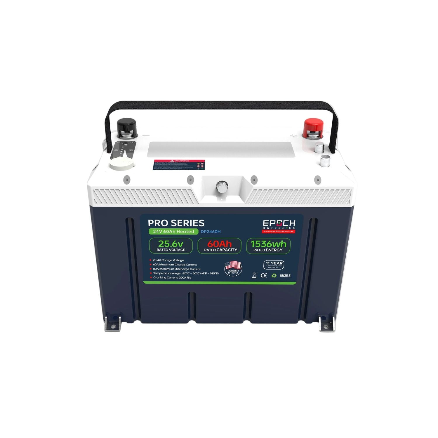 Epoch Batteries 24V 60Ah (1.54kWh) Pro Series