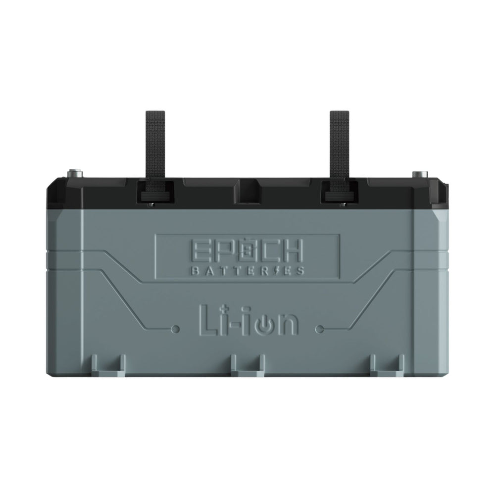 Epoch Batteries 36V 100Ah (3.84kWh) LiFePO4 Lithium Battery front view