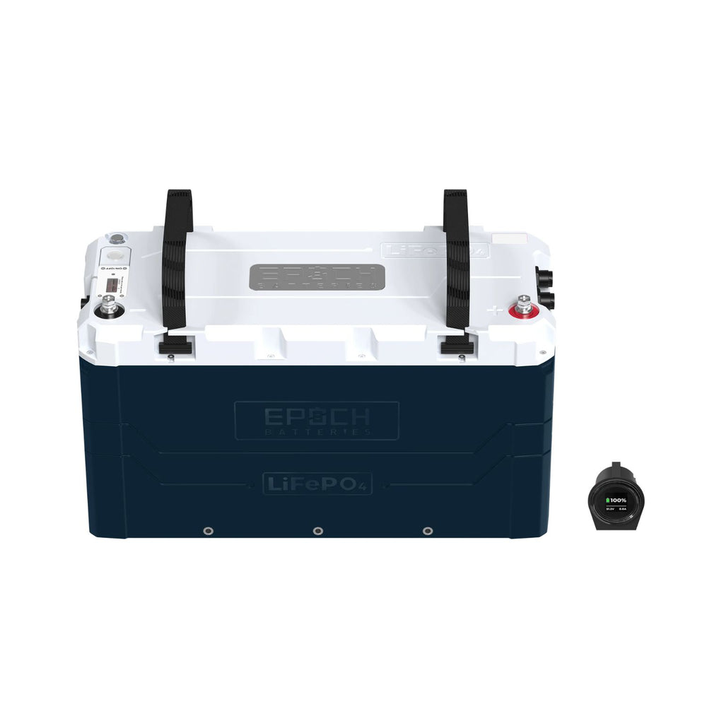 Epoch Batteries 48V 100Ah (5.12kWh) V2 Elite Series with Victron Comms LiFePO4 Batttery