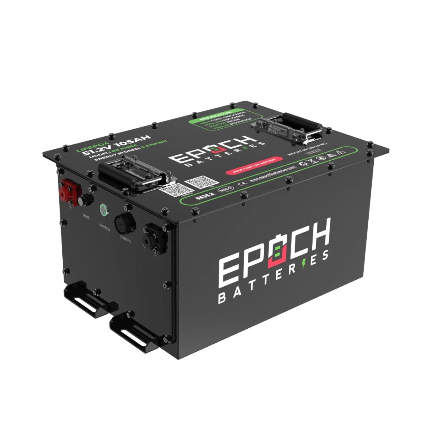 Epoch Batteries 48V 105Ah - LiMax Series side view