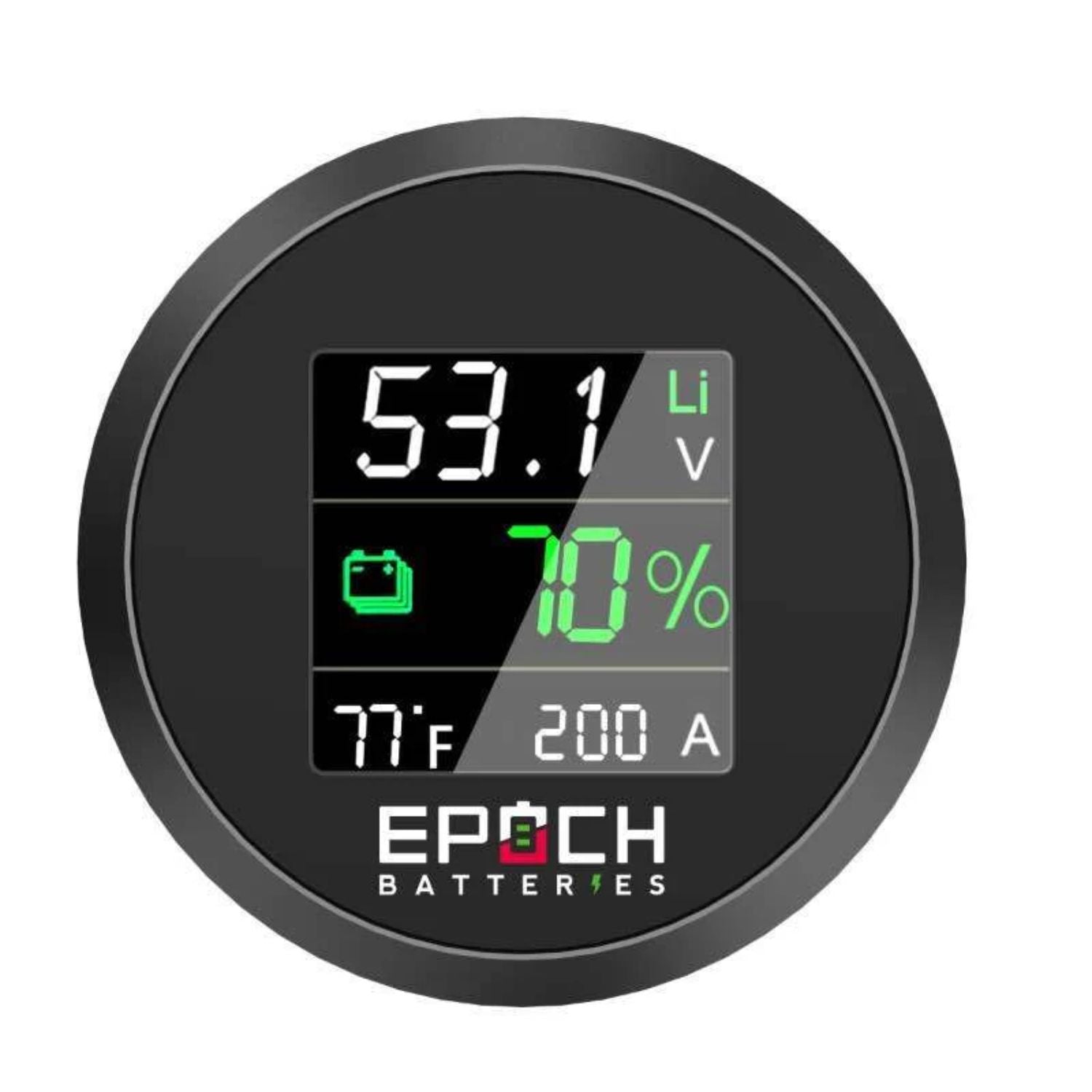 Epoch Batteries 48V 105Ah MINI - LiMax Series with digital monitor