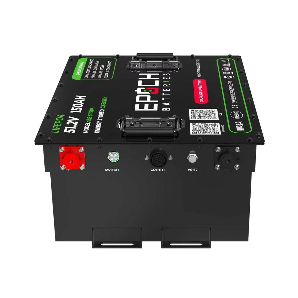 Epoch Batteries 48V 150Ah (7.68kWh) - LiMax Series right side view