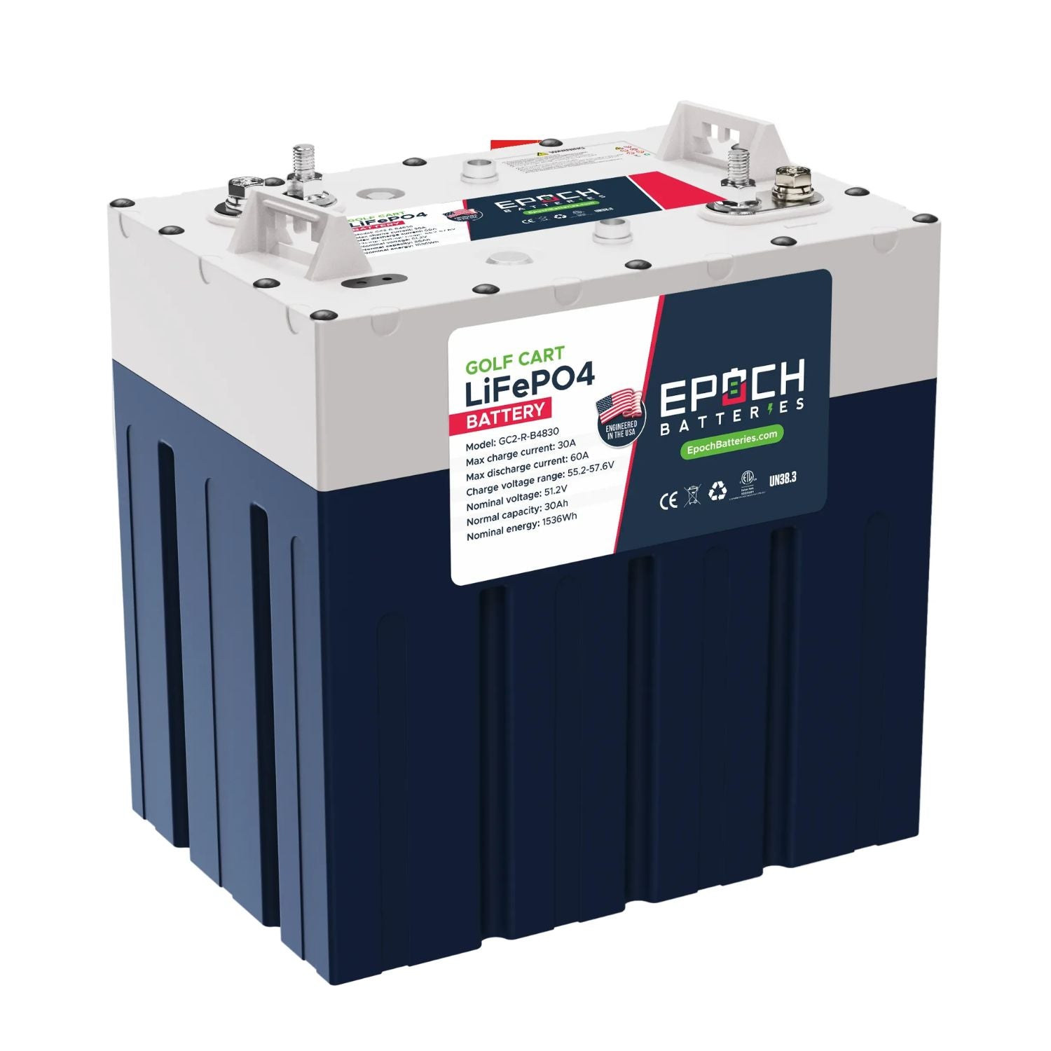 Epoch Batteries 48V 30Ah (1.54kWh) GC2