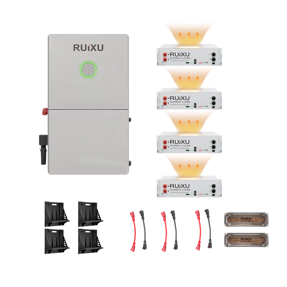 Expanded Power System Bundle | 20kWh Home Battery Storage + RX-12K Inverter Bundle
