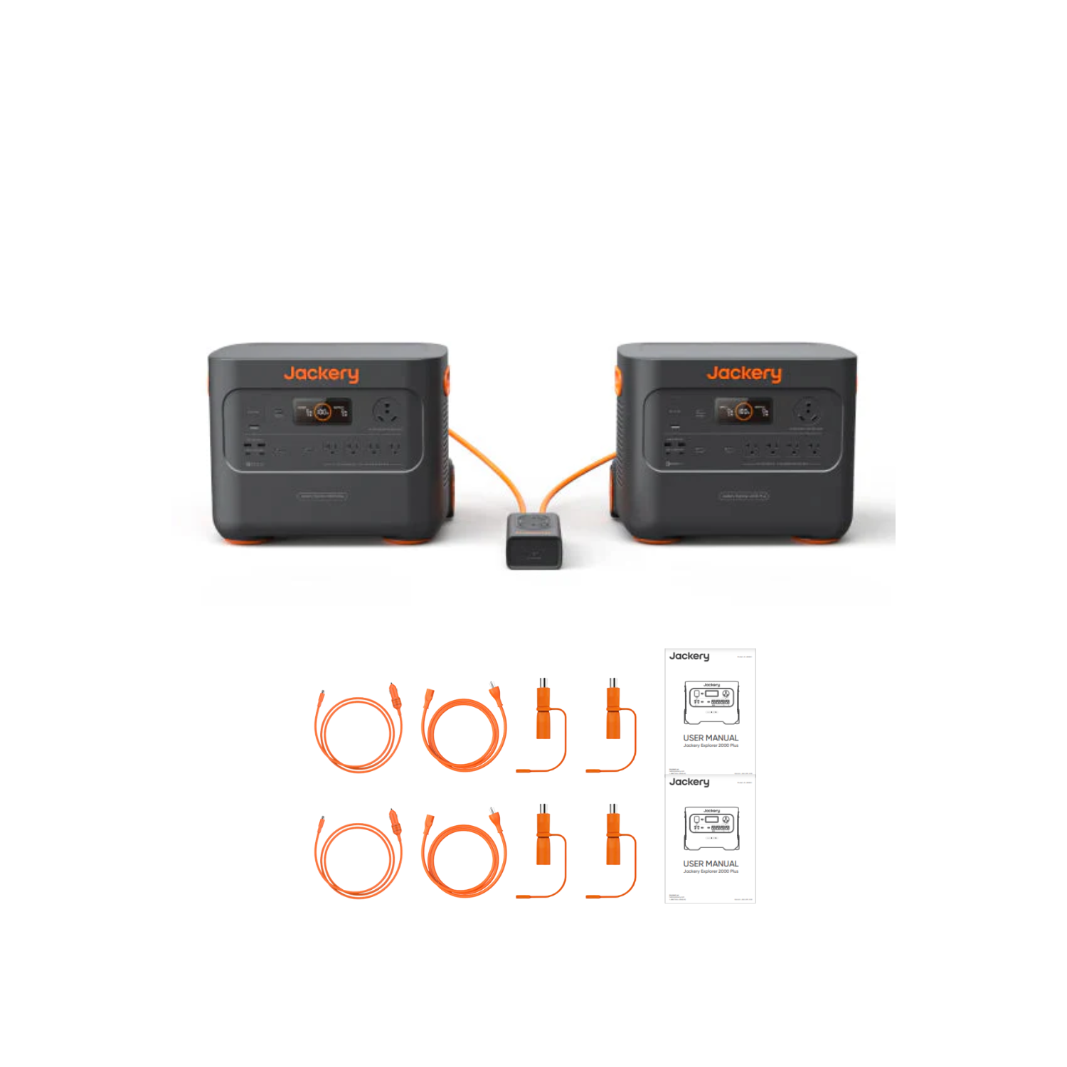 Explorer Double Kit | 2 x Explorer 2000 Plus | 4kWh | 240V Inclusions