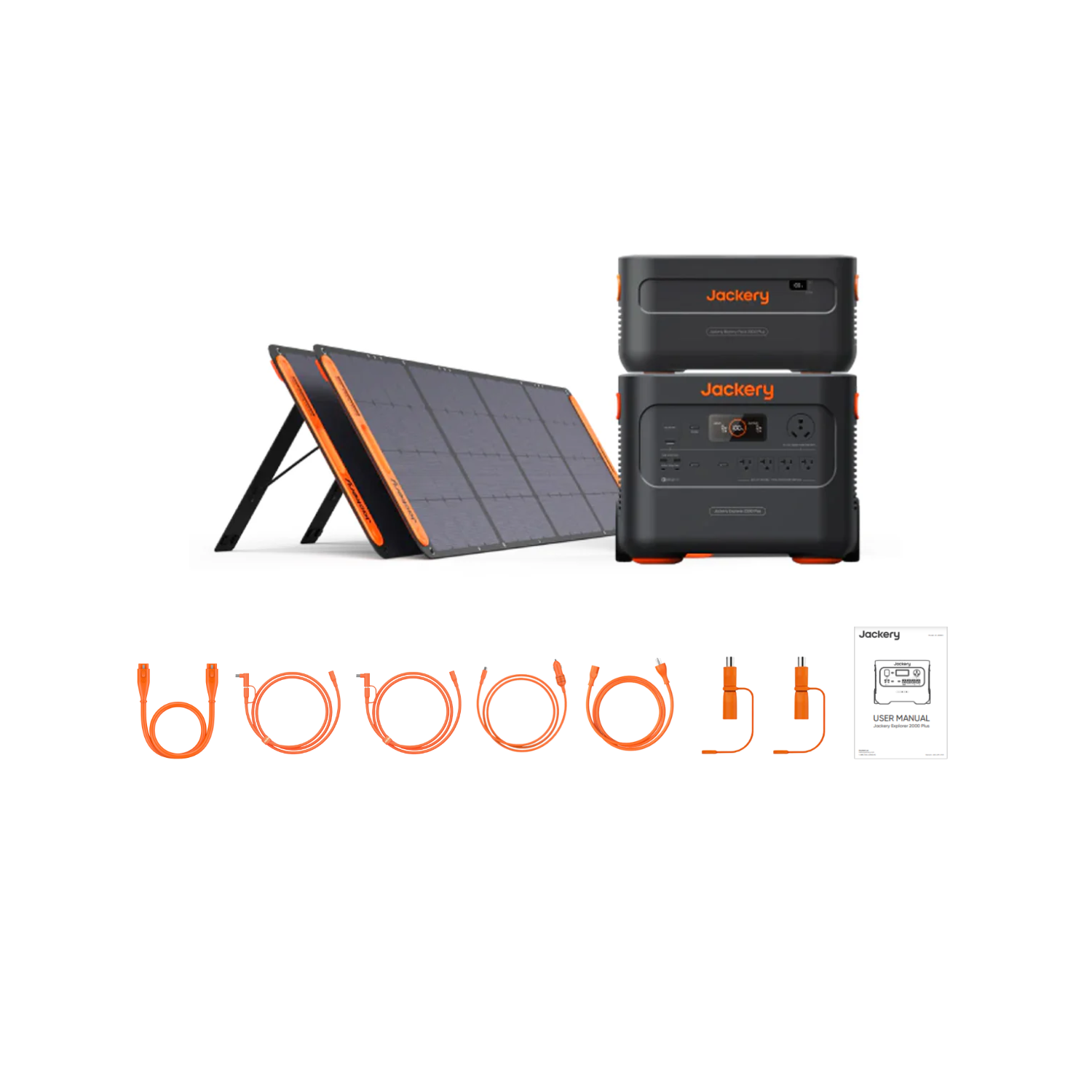 Explorer Kit 4000 | 1 x Battery + 2 x 200W SolarSaga Panels | 4kWh Inclusions