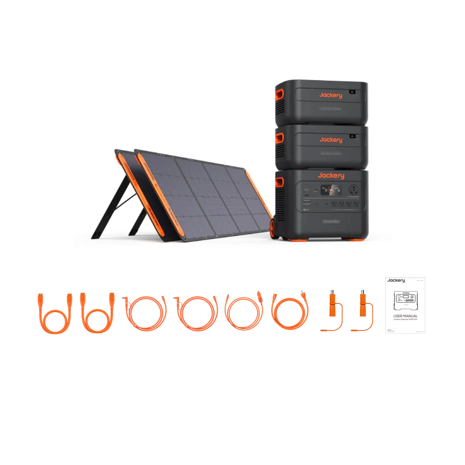 Explorer Kit 6000 | 2 x Batteries + 2 x 200W SolarSaga Panels | 6kWh Inclusions