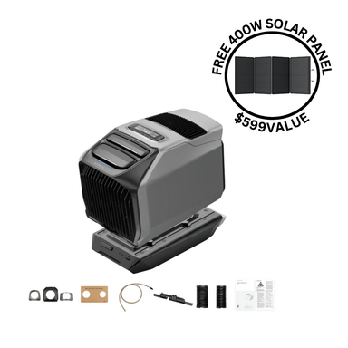 WAVE 3+WAVE 3 Add-on Battery with 400W Solar Panel