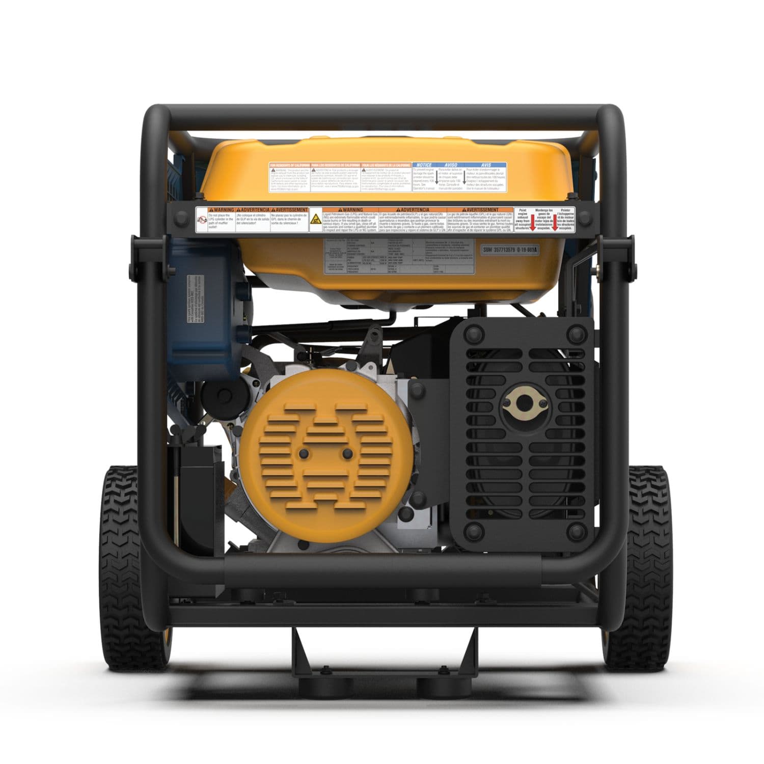 Firman T08072 Tri Fuel 8000W Portable Generator Front View