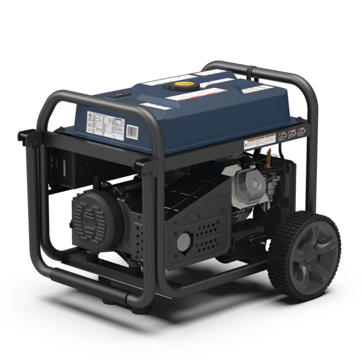 Firman T09275 Tri Fuel Portable Generator 11400W front view right side