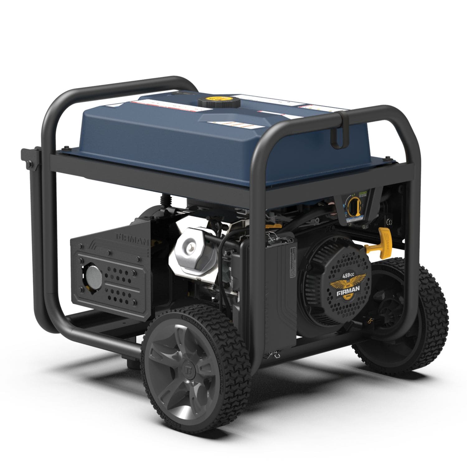 Firman T09371 Tri Fuel Portable Generator 11600W Back View Left Side