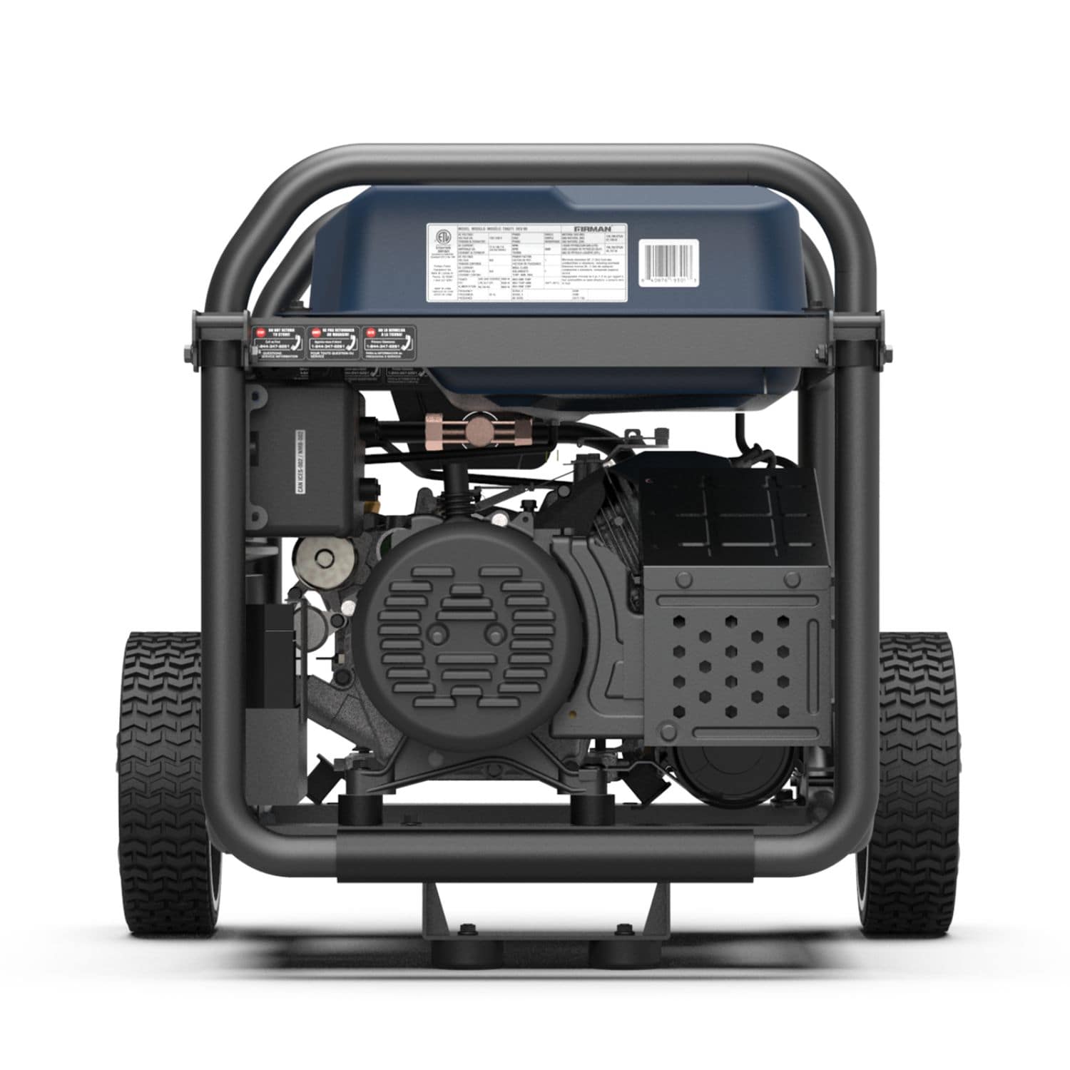 Firman T09371 Tri Fuel Portable Generator 11600W Front Side