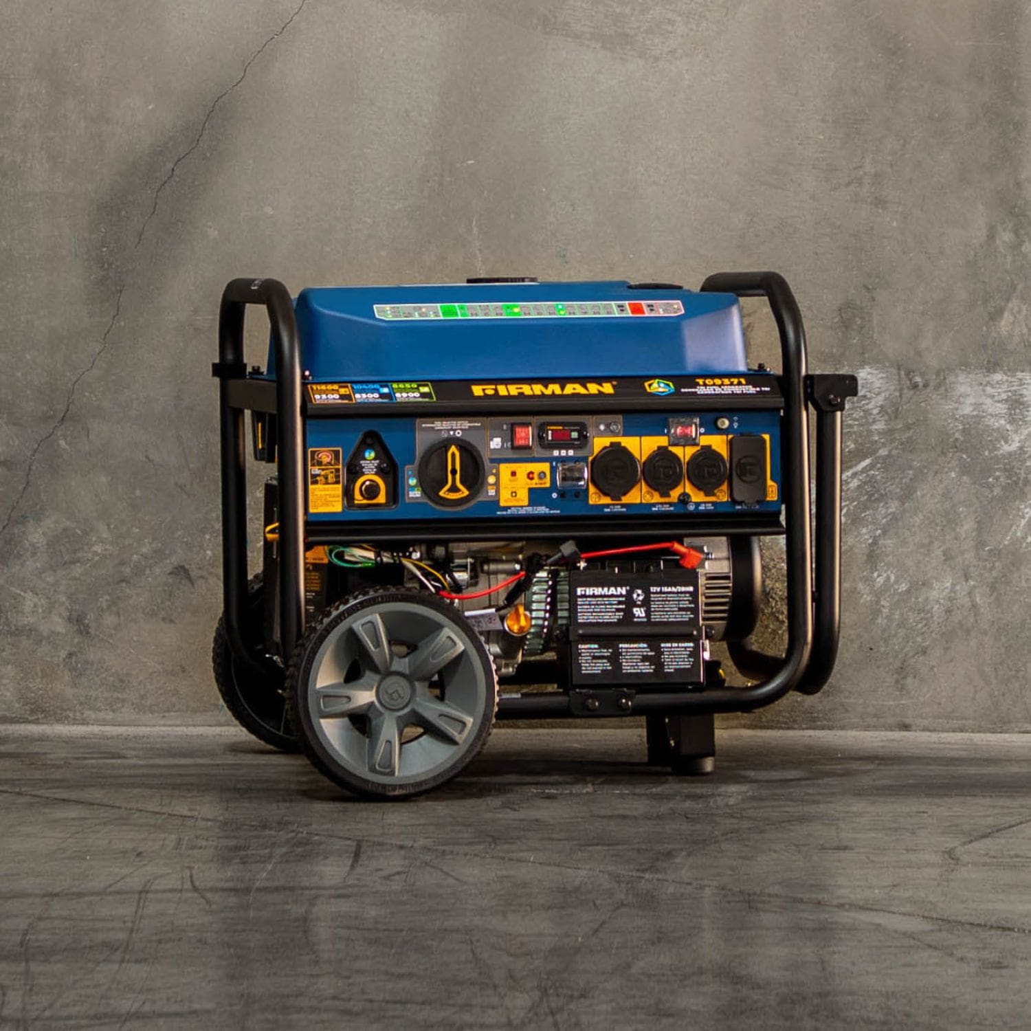 Firman T09371 Tri Fuel Portable Generator 11600W zoom out view