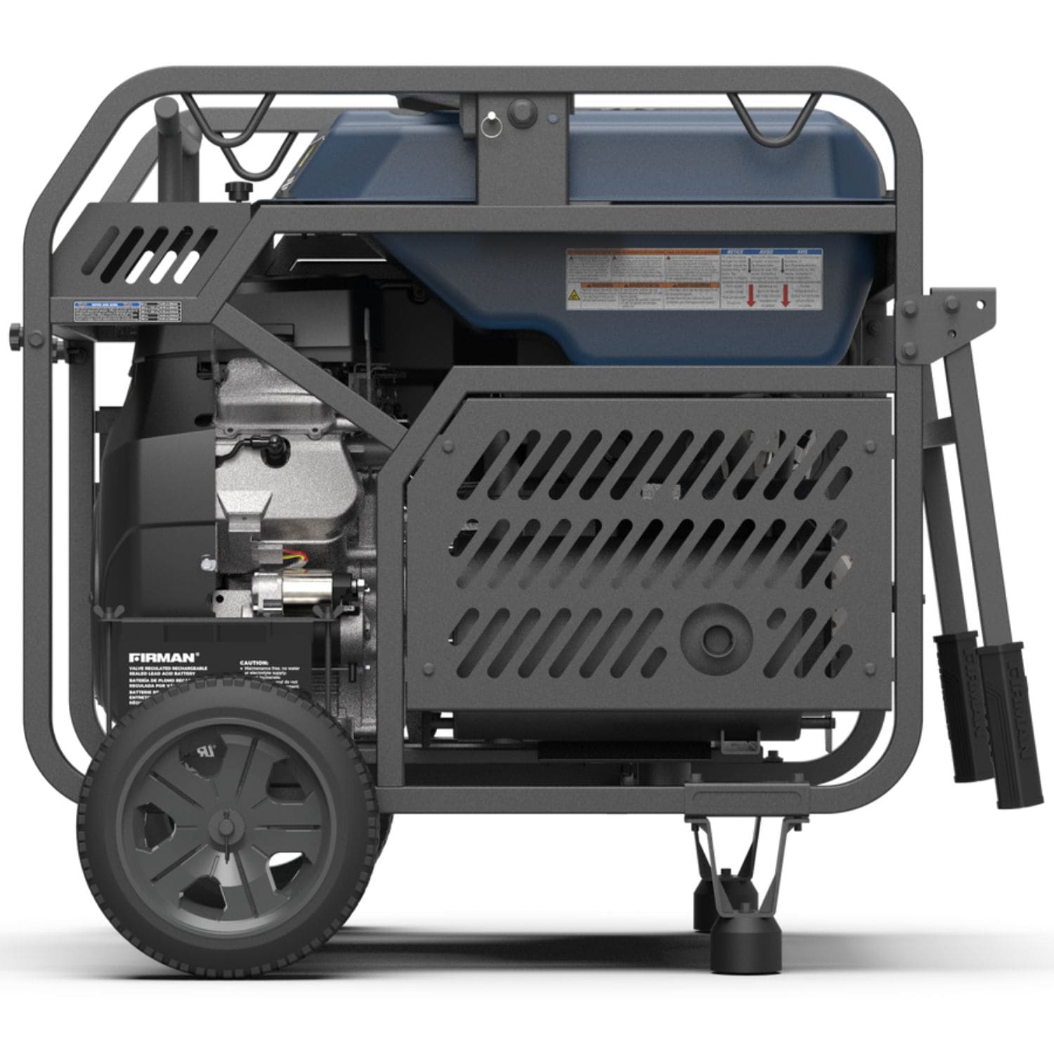 Firman T12071 Tri-Fuel Portable Generator 15000W Rear View