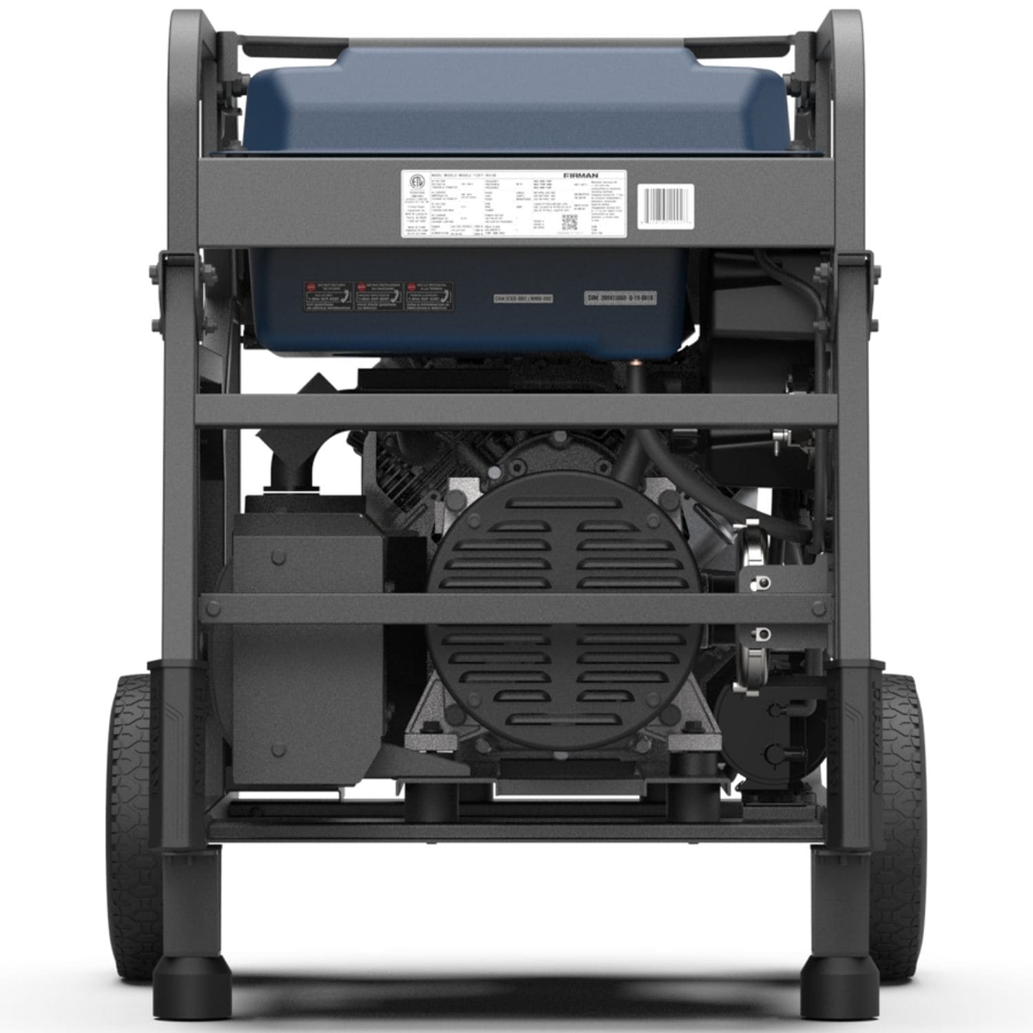 Firman T12071 Tri-Fuel Portable Generator 15000W Side View