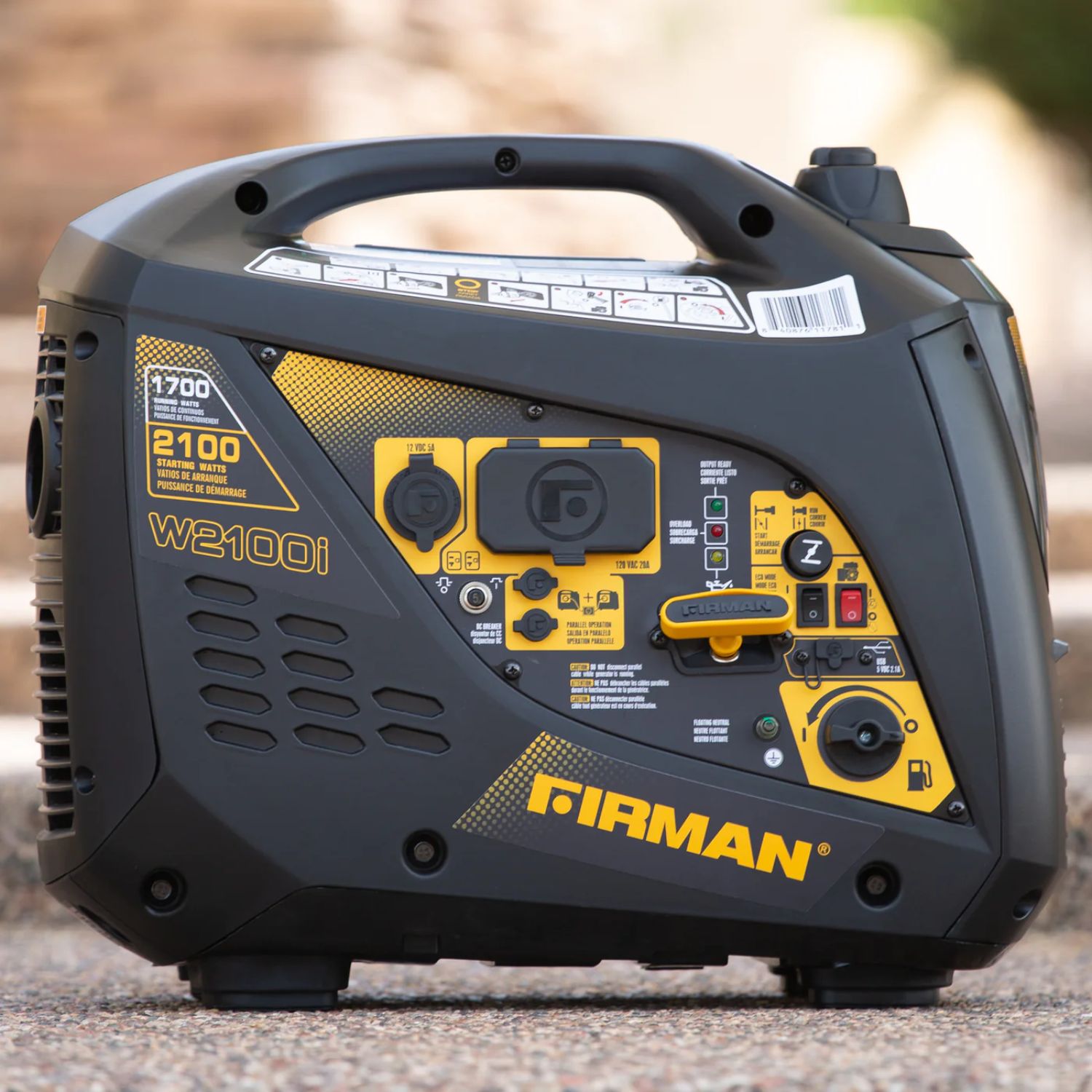 Firman W01781 Generator close up view