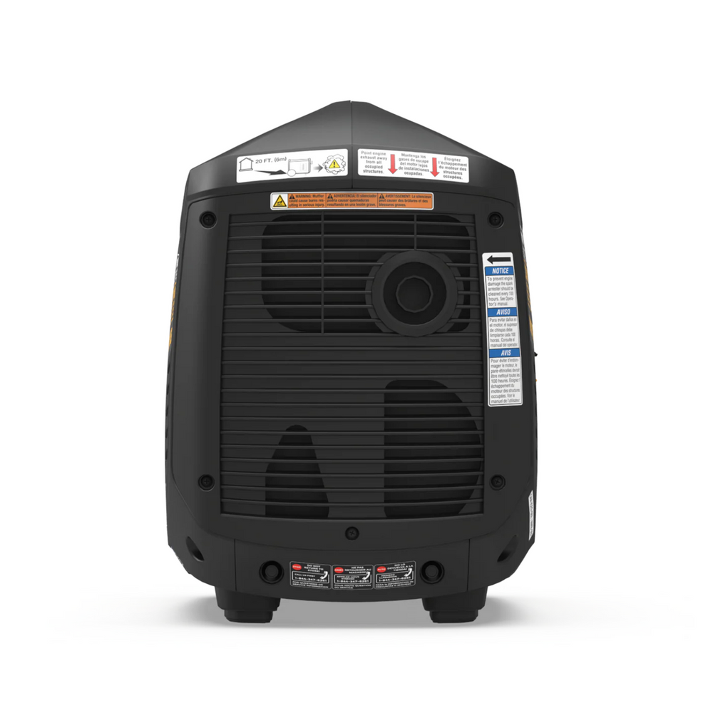 Firman W01783 Generator back side