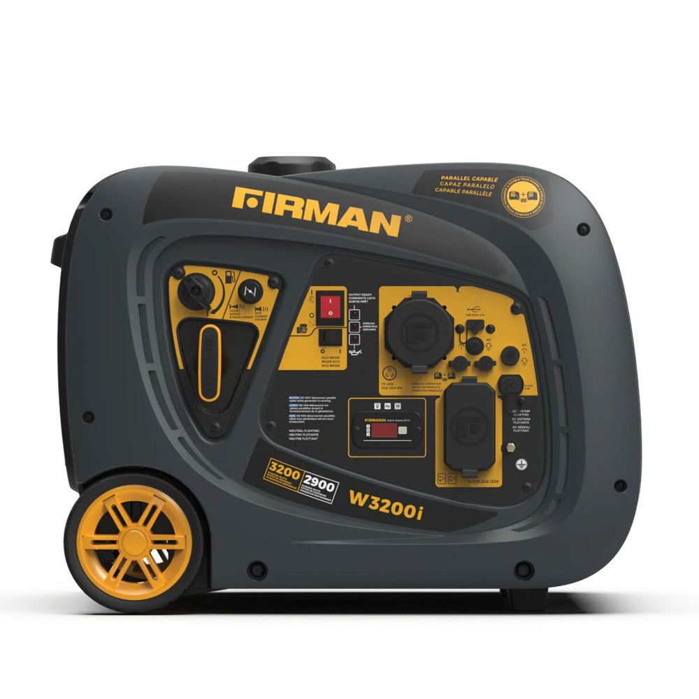 Firman W02981 Generator Side View