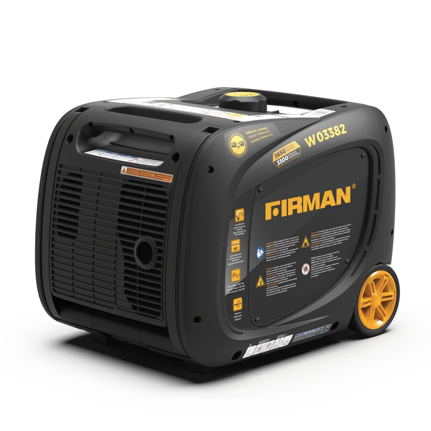 Firman W03382 Generator Back Right View