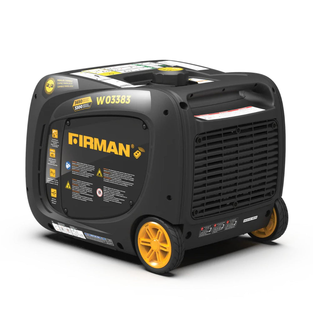 Firman W03383 Generator left back side view