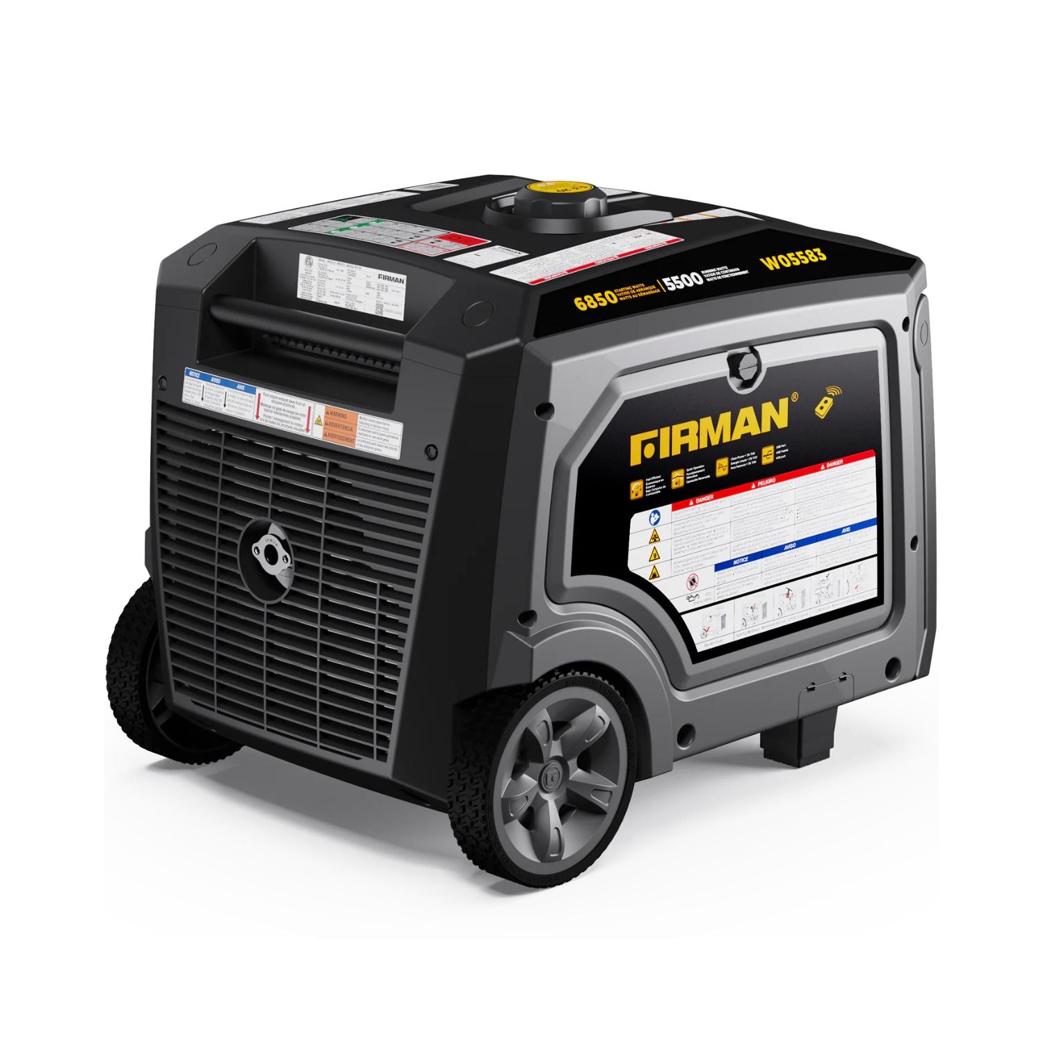 Firman W05583 Generator front view right side 