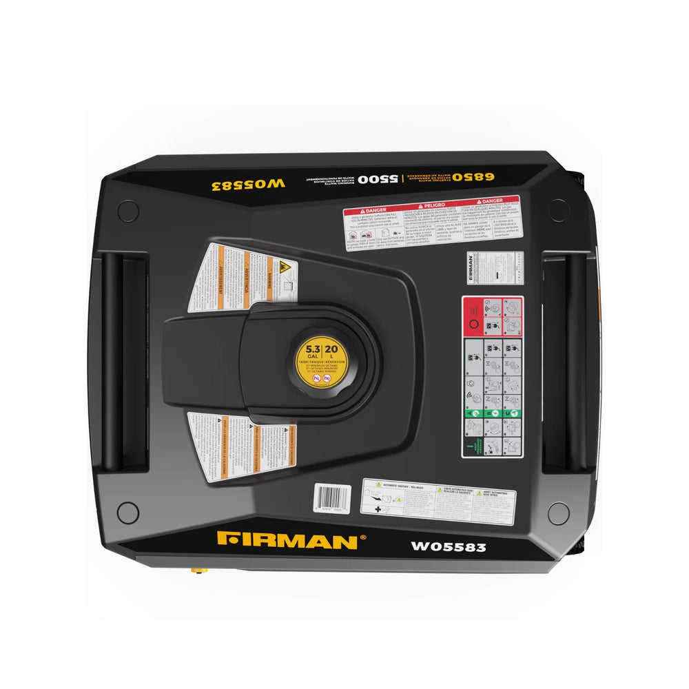 Firman W05583 Generator top view close up