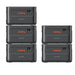 Five Jackery Battery Pack 3600 Plus 