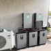 Five RUiXU RX-LFP48100 51.2V Server 