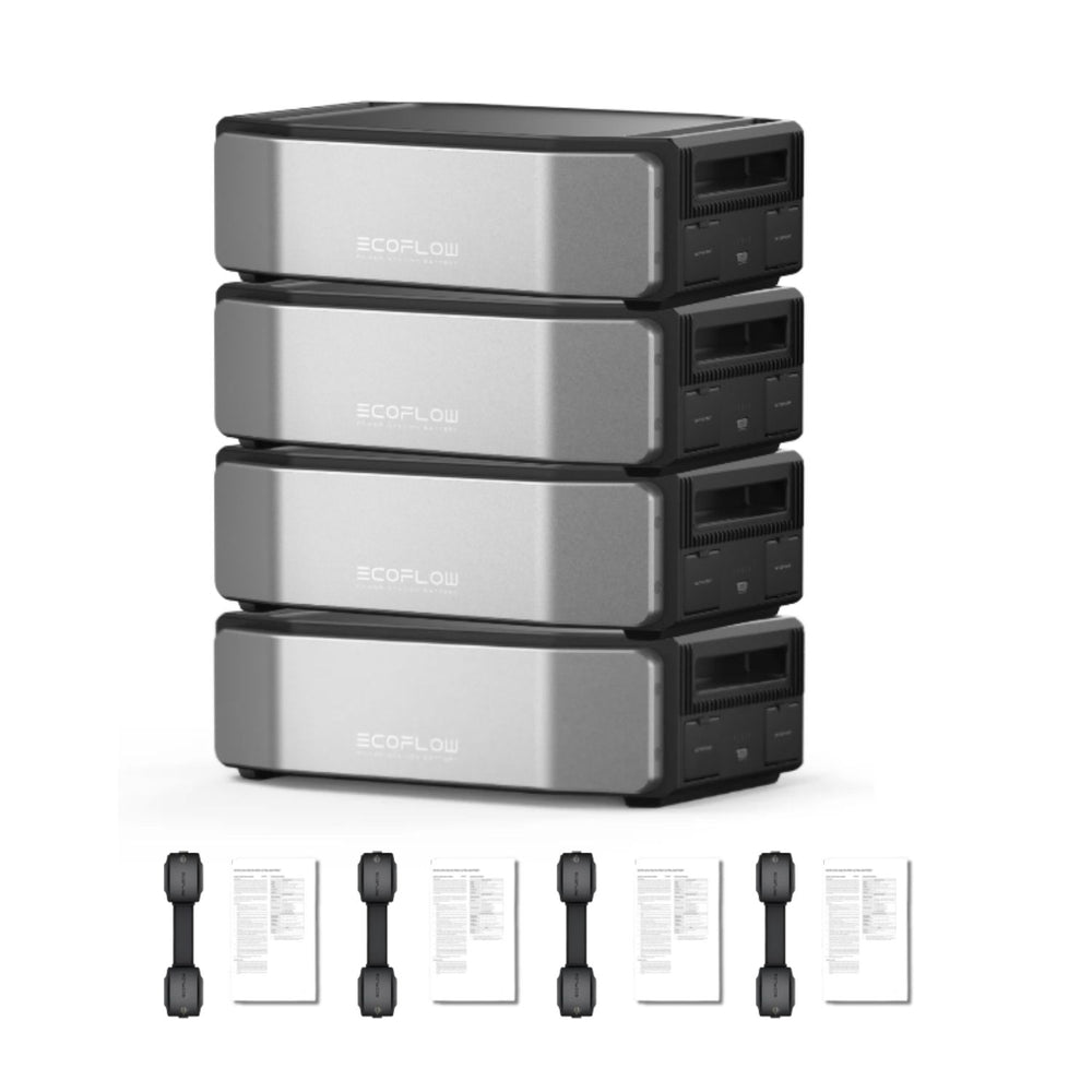 Four Ecoflow DELTA Pro Ultra X Battery with inclusions