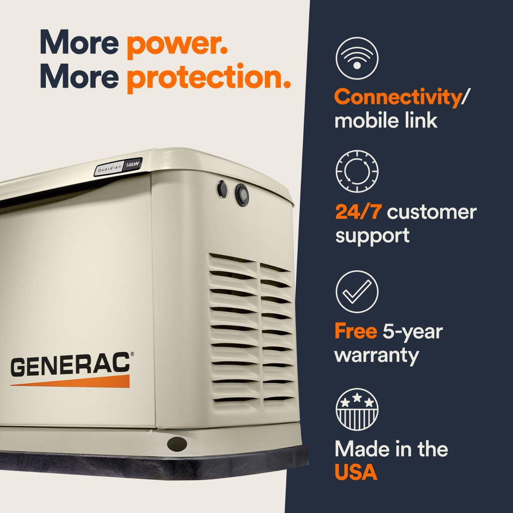 Generac 18kW Standby Generator for More Power and Better Protection