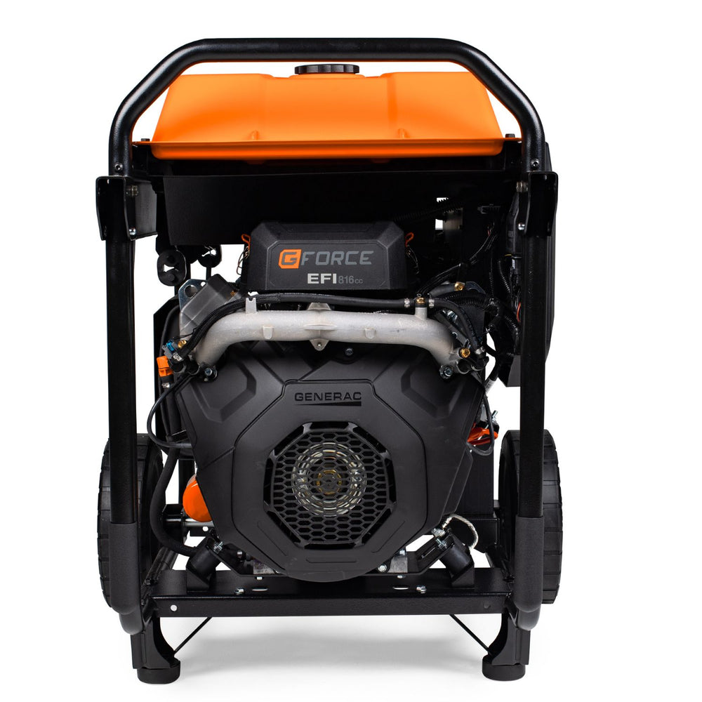Generac GP15500EFI Portable Generator Back View Side