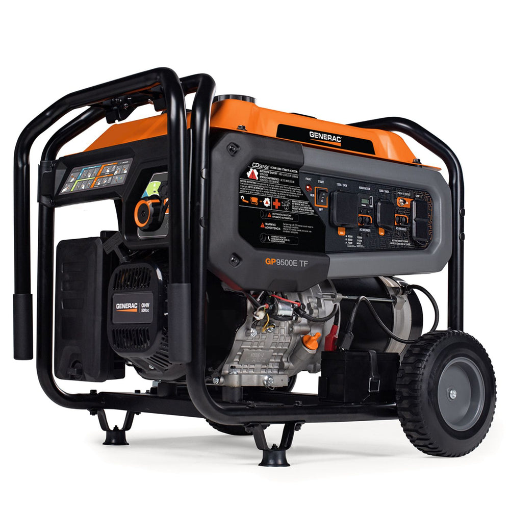 Generac GP9500E Tri Fuel Portable Generator 50ST