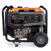 Generac GP9500E Tri Fuel Portable Generator 50ST Side View on a white background
