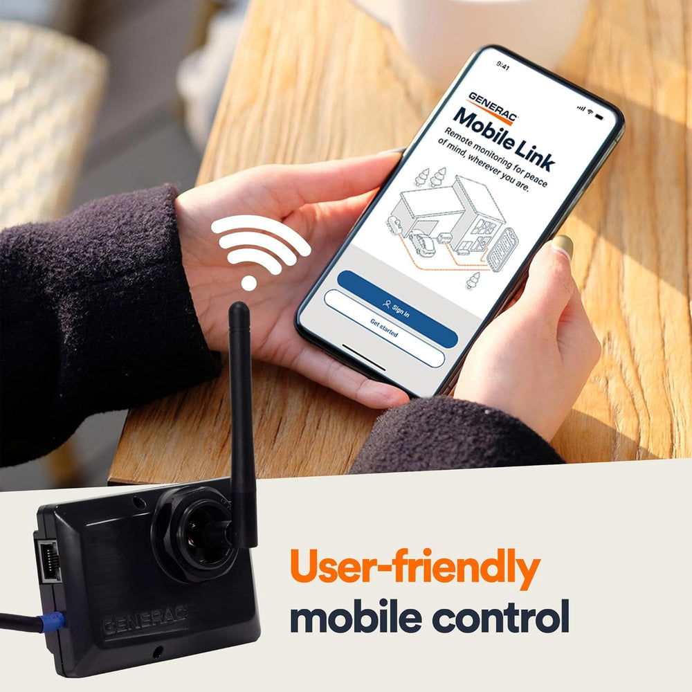 Generac Mobile Link WI-FI & Ethernet Device is User-friendly mobile control