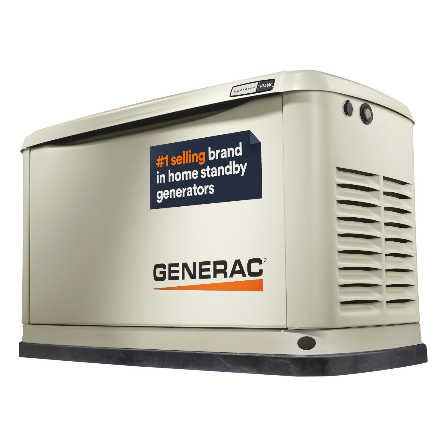 Generac Guardian® 10kW Aluminum Home Standby Generator With Transfer S ...