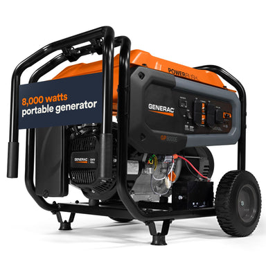 Generac’s GP8000E Portable Generator