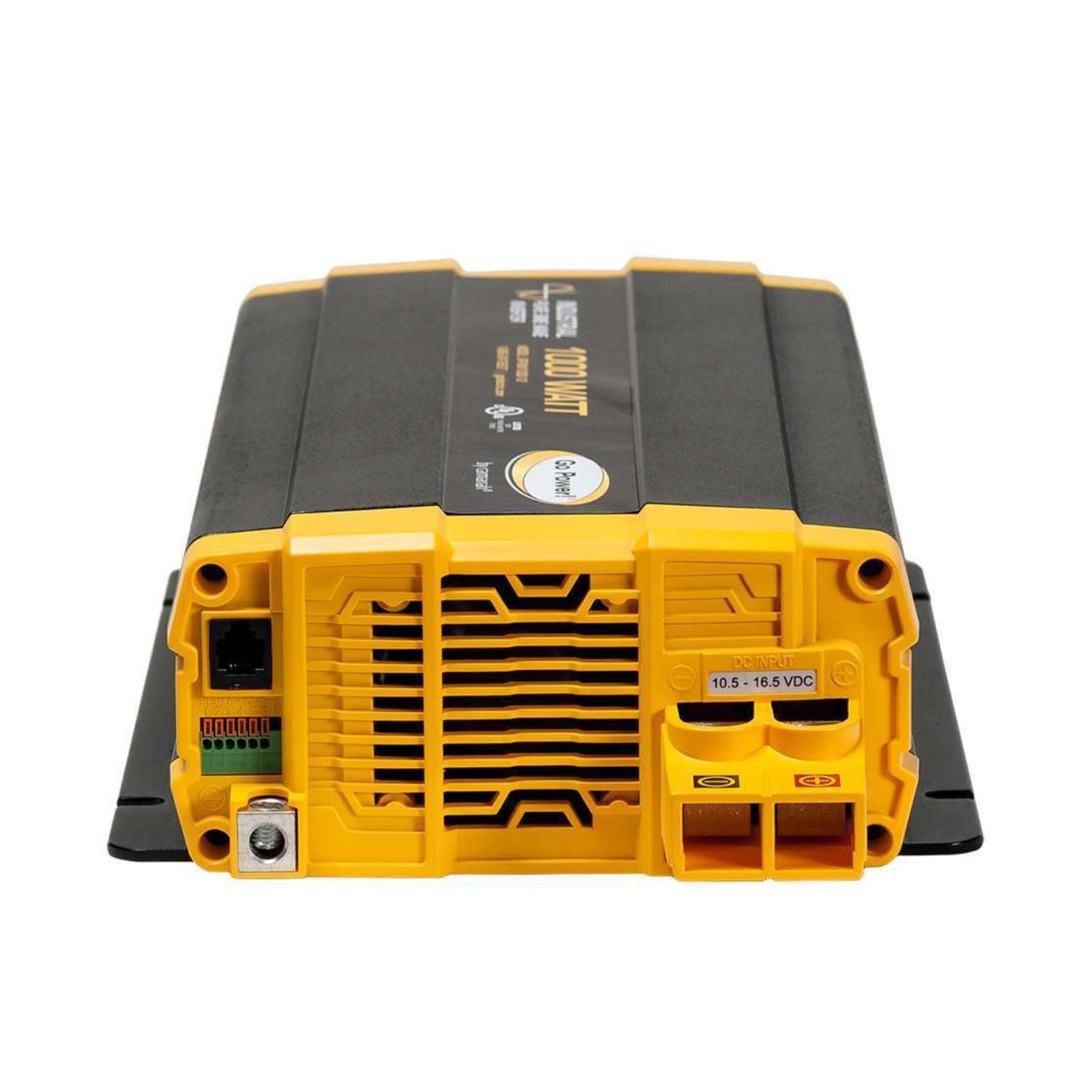 Go Power! 1000 watt Industrial Pure Sine Wave Inverter Back View