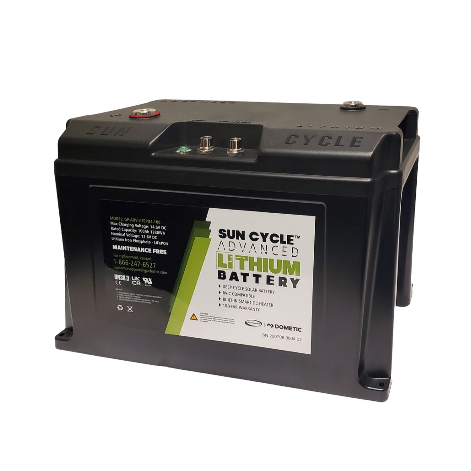 Go Power! 100Ah Advanced Lithium Battery
