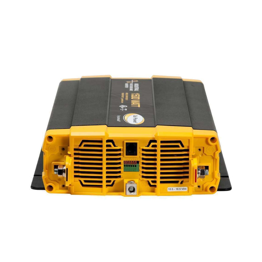 Go Power! 1500 watt Industrial Pure Sine Wave Inverter Back View