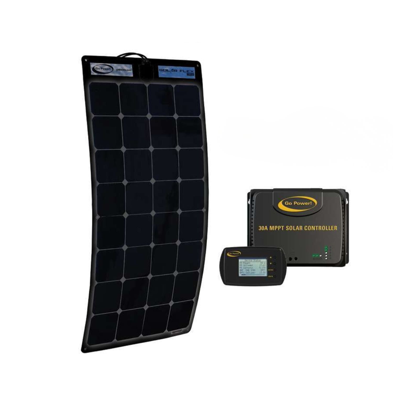 Go Power! 190-Watt Solar Flex Eclipse Controller Solar Kit